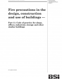 BS 5588-11-1997 Fire precautions in the design, construction