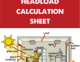 Headload Calculation Sheet