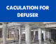 Caculation for Defuser