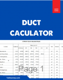 Duct Caculator