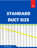 Standard Duct Size