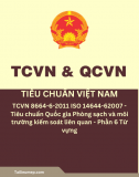 TCVN 8664-6-2011 ISO 14644-62007 - Tiêu chuẩn Quốc gia Phòng sạch và môi trường kiểm soát liên quan - Phần 6 Từ vựng