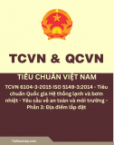 TCVN 6104-3-2015 ISO 5149-3:2014 - Tiêu chuẩn Quốc gia Hệ thống lạnh và bơm nhiệt - Yêu cầu về an toàn và môi trường - Phần 3: Địa điểm lắp đặt