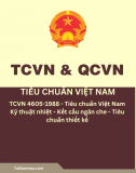 TCVN 4605-1988 - Tiêu chuẩn Việt Nam Kỹ thuật nhiệt - Kết cấu ngăn che - Tiêu chuẩn thiết kế