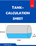 Tank-calculation sheet