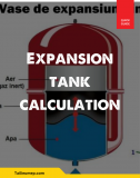 Expansion tank calculation