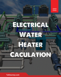 Electrical Water Heater Caculation