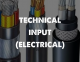 Technical input Electrical