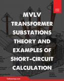 MVLV transformer substations theory and examples of short-circuit calculation