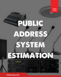 PUBLIC ADDRESS SYSTEM ESTIMATION