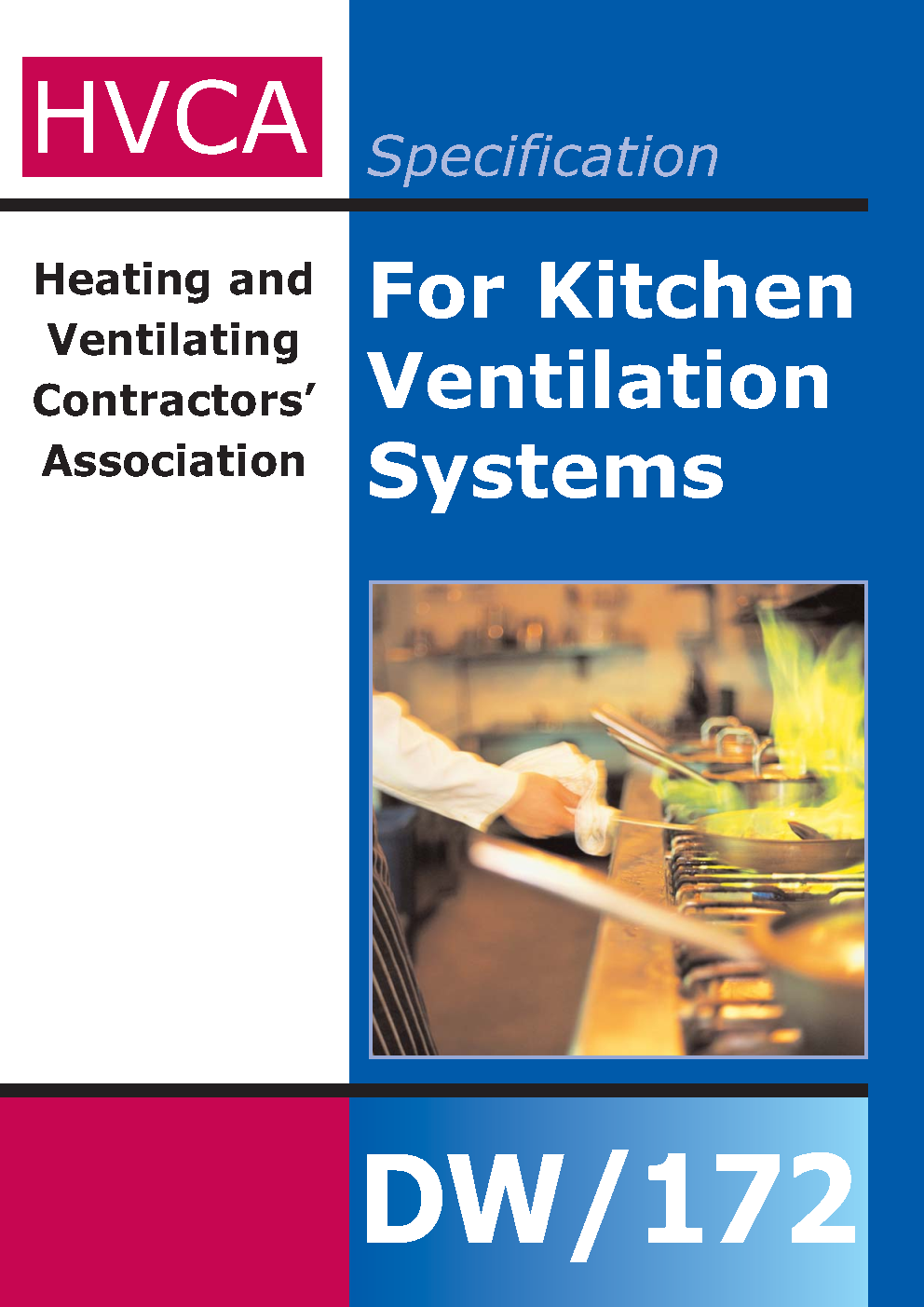 DW 172 Specification for Kitchen Ventilation Systems